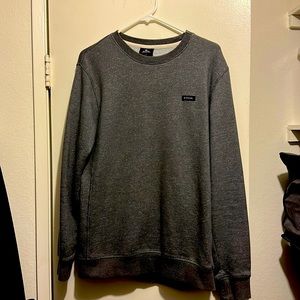 Mens RIP CURL Grey long sleeve Sweater Size small surf winter